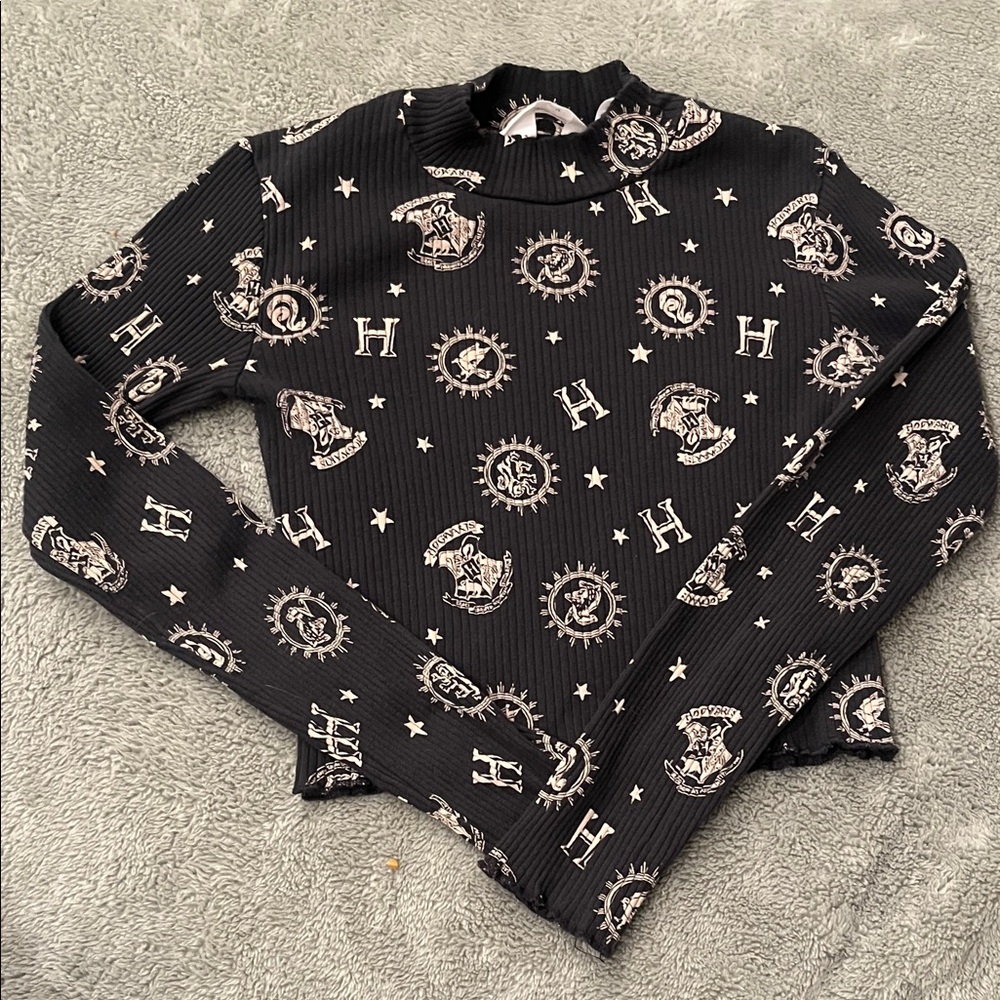 H&M x Harry Potter Black Patterned children’s top